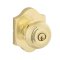 Yale Expressions Everly Rosette with Lewiston Knob, Polished Brass (US3) Finished