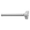 Accentra Fire Rated 1800F-36 Rim Exit Device Panic Bar, Exit Only, Grade 1, 36" Door, Aluminum Painted Finish