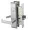 Accentra 8805FL Storeroom Or Closet Mortised Lever Lockset with Camden Escutcheon