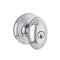 Yale Expressions Maguire Rosette with Auburn Knob, Polished Chrome (US26) Finished
