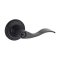 Yale Expressions Maguire Rosette with Brunswick Lever, Schlage "C" Type, Flat Black (US19) Finished