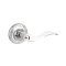 Yale Expressions Maguire Rosette with Brunswick Lever, Schlage "C" Type, Polished Chrome (US26) Finished