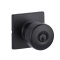 Yale Expressions Marcel Rosette with Dylan Knob, Schlage "C" Type, Flat Black (US19) Finished