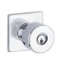 Yale Expressions Marcel Rosette with Dylan Knob, Schlage "C" Type, Polished Chrome (US26) Finished
