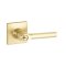 Yale Expressions Marcel Rosette with Holden Lever, Schlage "C" Type, Satin Brass (US4) Finished