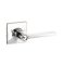 Door Lock, Door Handle in Polished Chrome Finish