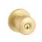 Yale Expressions Owen Rosette with Dylan Knob, Schlage "C" Type, Satin Brass (US4) Finished