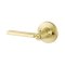 Yale Expressions Owen Rosette with Nils Lever, Privacy, Satin Brass (US4) Finished