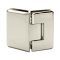 FHC Carolina Beveled Glass To Glass 135 Degree Hinge for Shower Doors - 3/8" To 1/2" Glass, Polished Nickel (US14)Finished