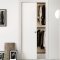 Eclisse Single Sliding Pocket Door installed in closet
