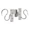 Rixson EM19U, Door Closer Pivot, Electrified Intermediate Pivot, For Panic Devices