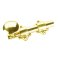  Emtek 8516 Dutch Door Bolts in US3 Finish