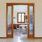 Eclisse Double Sliding Pocket Door installed between rooms