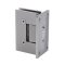 FHC Glendale Series Wall Mount Hinge for Shower Doors- Rear, Satin Nickel (US15) Finished