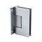 FHC Glendale Series Wall Mount Hinge for Shower Doors, Polished Nickel (US14) Finished