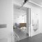 Eclisse Double Sliding Pocket Door installed in hospital