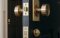 Emtek #8683 Disc, Double Rosette with Indicator, Thumbturn Privacy Bolt, Application