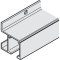 Hafele Single Running Track for Slido D-Line11, Pre-drilled, Wall Mounting
