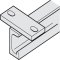 Hafele Hawa Super, Ceiling-mounted Upper Track, with Mounting Flanges