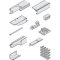 Hafele Track Set, Hawa Folding Concepta III