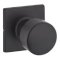 Yale Expressions Marcel Rosette with Dylan Knob Flat Black (US19) Finished