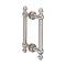 FHC Noble Series 6" Back-To-Back Shower Door Handles, Satin Nickel (US15) Finished
