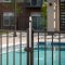 Locinox FORTIMA Gate Lock on pool gate