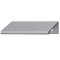 Hafele Tab Collection Aluminum Cabinet Pull in Satin Aluminum
