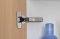 Salice Concealed Hinge, Thin Door Hinges, 105° Opening Angle, Screw, Full Overlay, Self Close, Application
