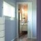 Eclisse Single Sliding Pocket Door installed in restroom