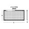 Topaz Topaz LED PCTS Flat Panel, 2' x 4', 20/30/40W, 3500K - 5000K CCT Selectable
