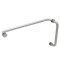 FHC 8" Pull 18" Towel Bar Combo With Metal Washers, Polished Nickel (US14) Finished