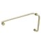 FHC 8" Pull 18" Towel Bar Combo With Metal Washers, Satin Bronze (US10) Finished