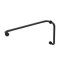 FHC 8" Pull 22" Towel Bar Combo With Metal Washers, Matte Black (BLK) Finished