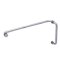 FHC 8" Pull 24" Towel Bar Combo With Metal Washers, Satin Nickel (US15) Finished