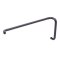 FHC 8" Pull Handle 18" Towel Bar Combo No Washers, Oil Rubbed Bronze (US10B) Finished