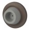 Rockwood #403 Solid Cast Wall Stop With Concave Bumper - QuickShip
