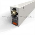 Zero #365 FS, Automatic Door Bottom, Aluminum with Neoprene and INTUMET Fire Stop, .5" Drop