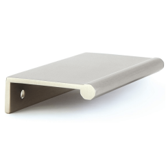 Baker Cabinet Edge Pull - Brushed Nickel