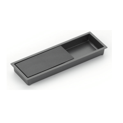 Modo Recessed Cabinet Pull - Gun Metal