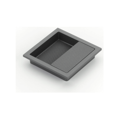 Modo Recessed Cabinet Handle - Gun Metal