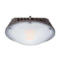 Topaz CPR-60WPCTS LED Round Canopy, Power & CCT Selectable, Bronze  finish