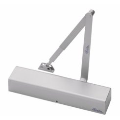Accentra 2701 Architectural Door Closer, Non-Hold Open, Tri-Packed, Multi-Sized Adjustable, Aluminum Painted (US28) Finish