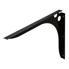 Hafele SpeedBrace Work Surface Bracket, Rigid, Centers, Black