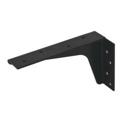 Hafele Work Surface Brackets, Rigid, 24" x 24" (610mm x 610mm), Steel, Black