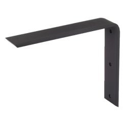 Front Mounting Bracket, Centerline Countertop Support, 14" X 10", Steel, Black