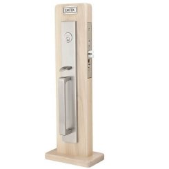Emtek 3348 Lugano Brass Mortise Entry Set
