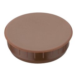 Hafele Trim Cap, For 35 Mm Diameter Hinge Cup Hole, Brown Finish