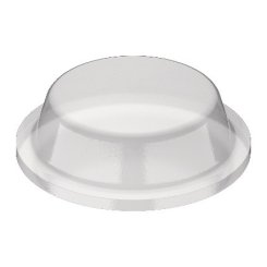 Hafele Door Bumper, BS-01, 12.7mm diameter x 3.5mm, Transparent, Box of 1,000 pcs