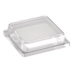 Hafele Door Bumper, BS-20, 10.2mm x 2.5 mm, Transparent, Box of 1,210 pcs